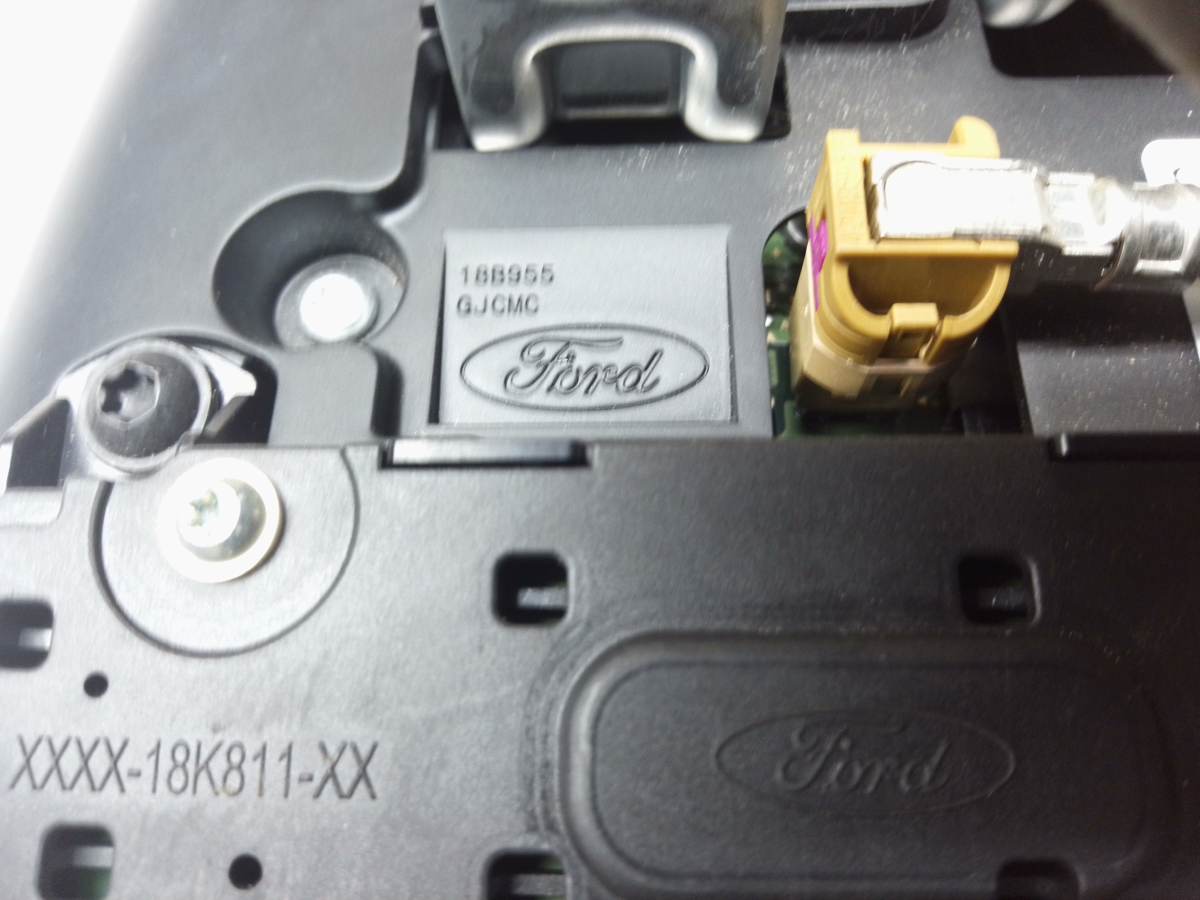 Ford Transit 2020 Multifunction Display Screen (K1BT-18B955-FD)