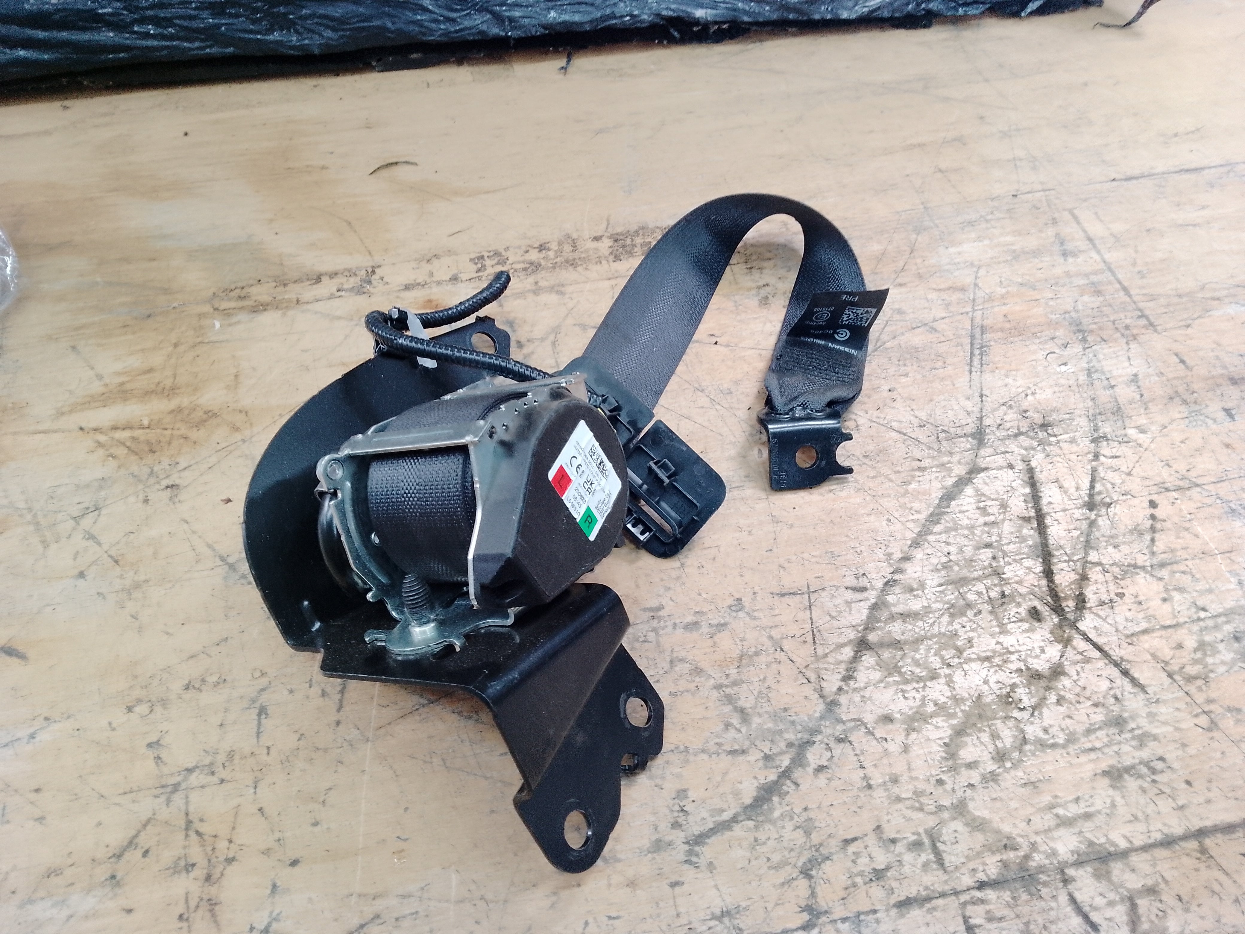 Nissan Juke 2023 F16 Rear Right Seatbelt (88884-6PA0B) (888846PA0B) (0719108)