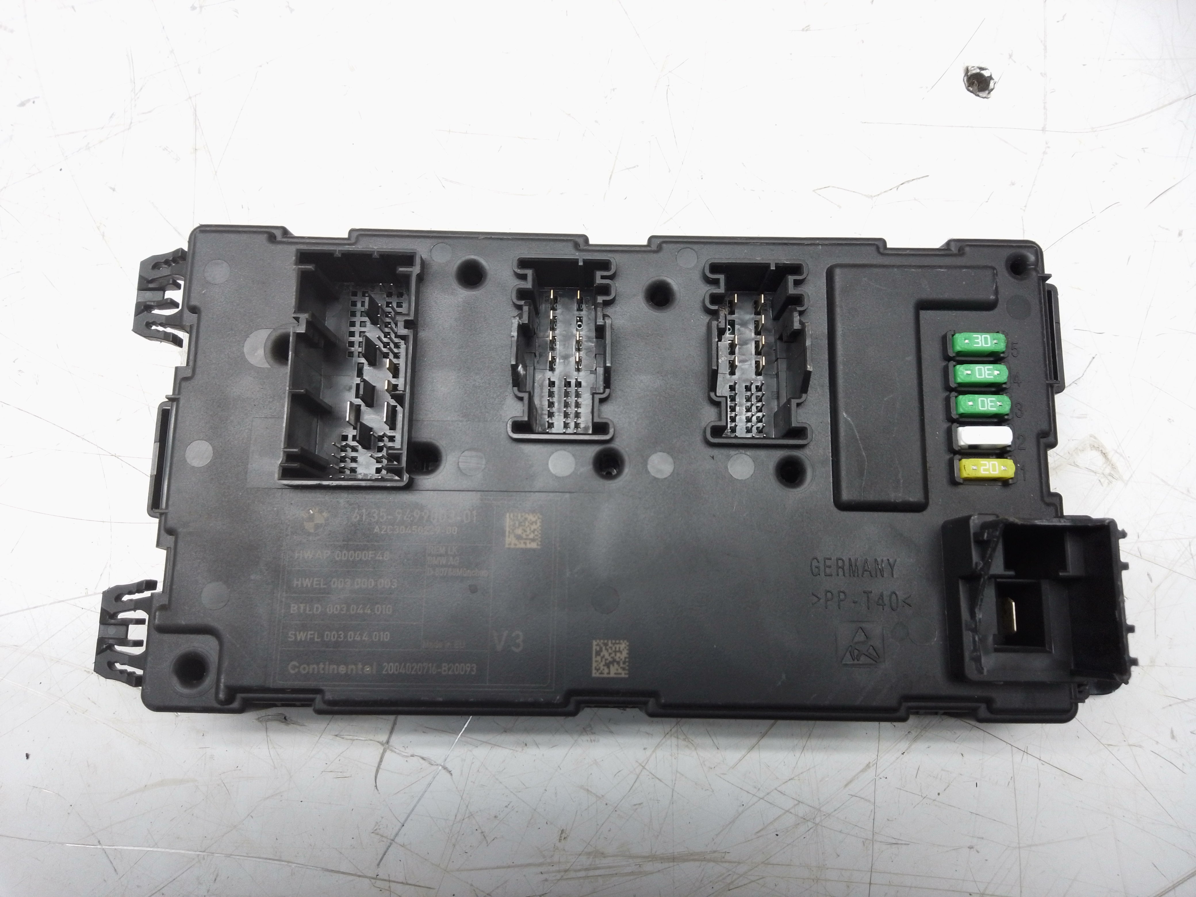 BMW 4 Series 2019 Body Control ECU 2.0 Diesel (9499003)