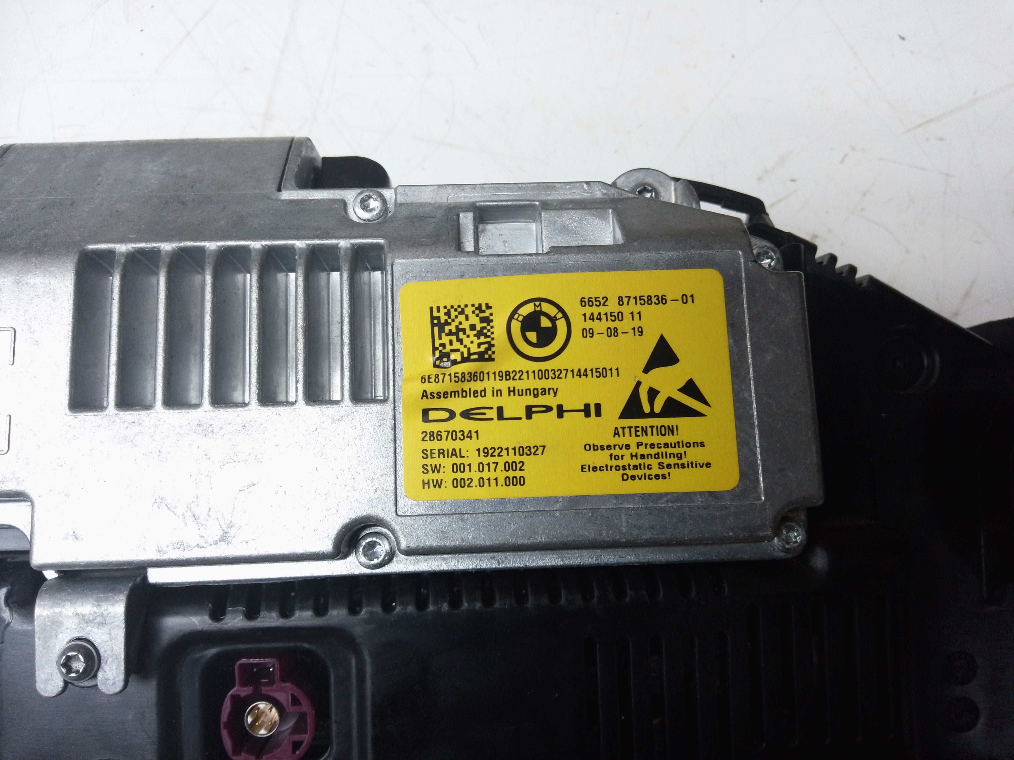 BMW Instrument Cluster Speedometer (5A07ED0) (202363 11)