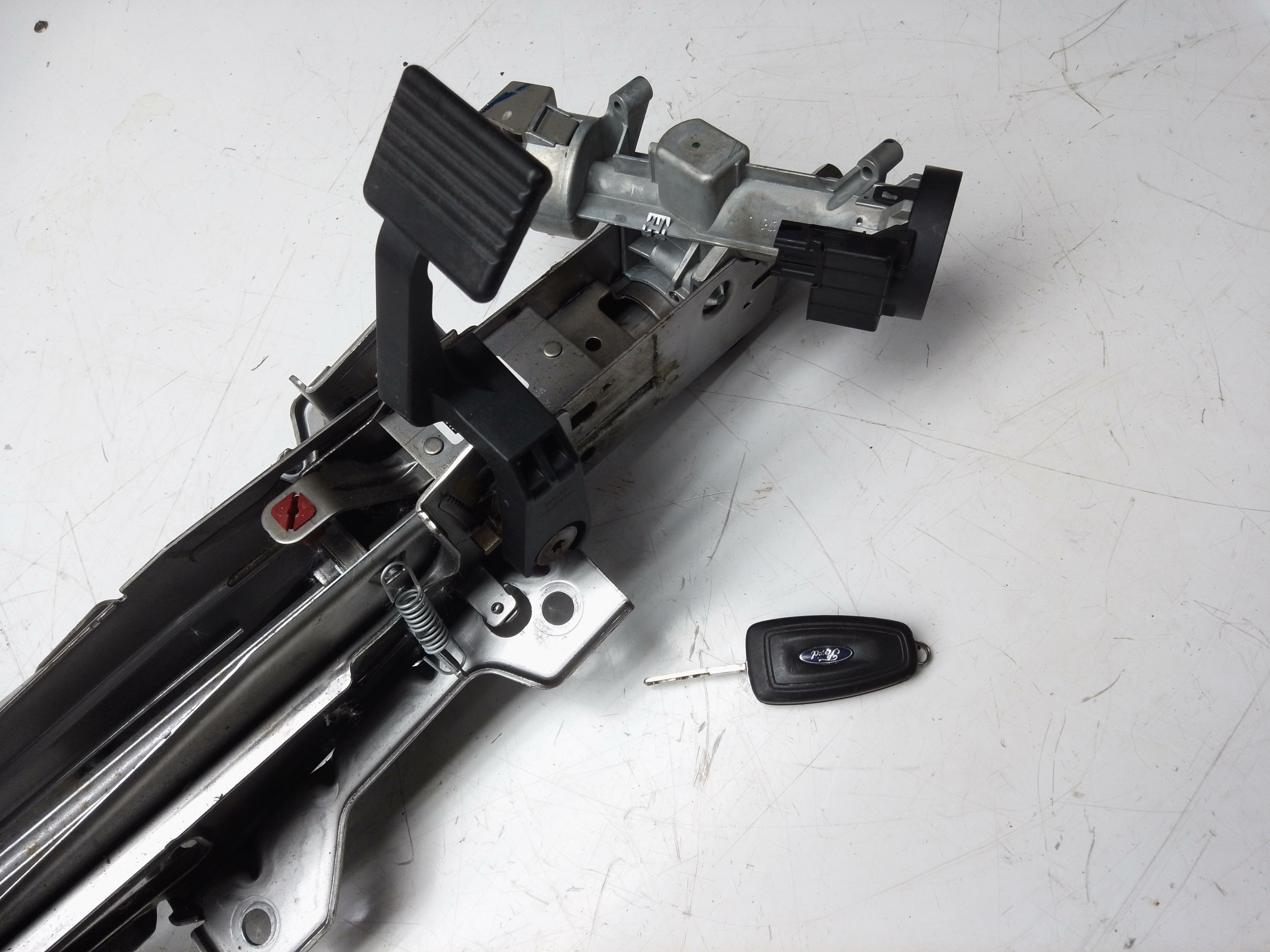 Ford Transit 350 steering column with Key (BK21-3C529-HB)