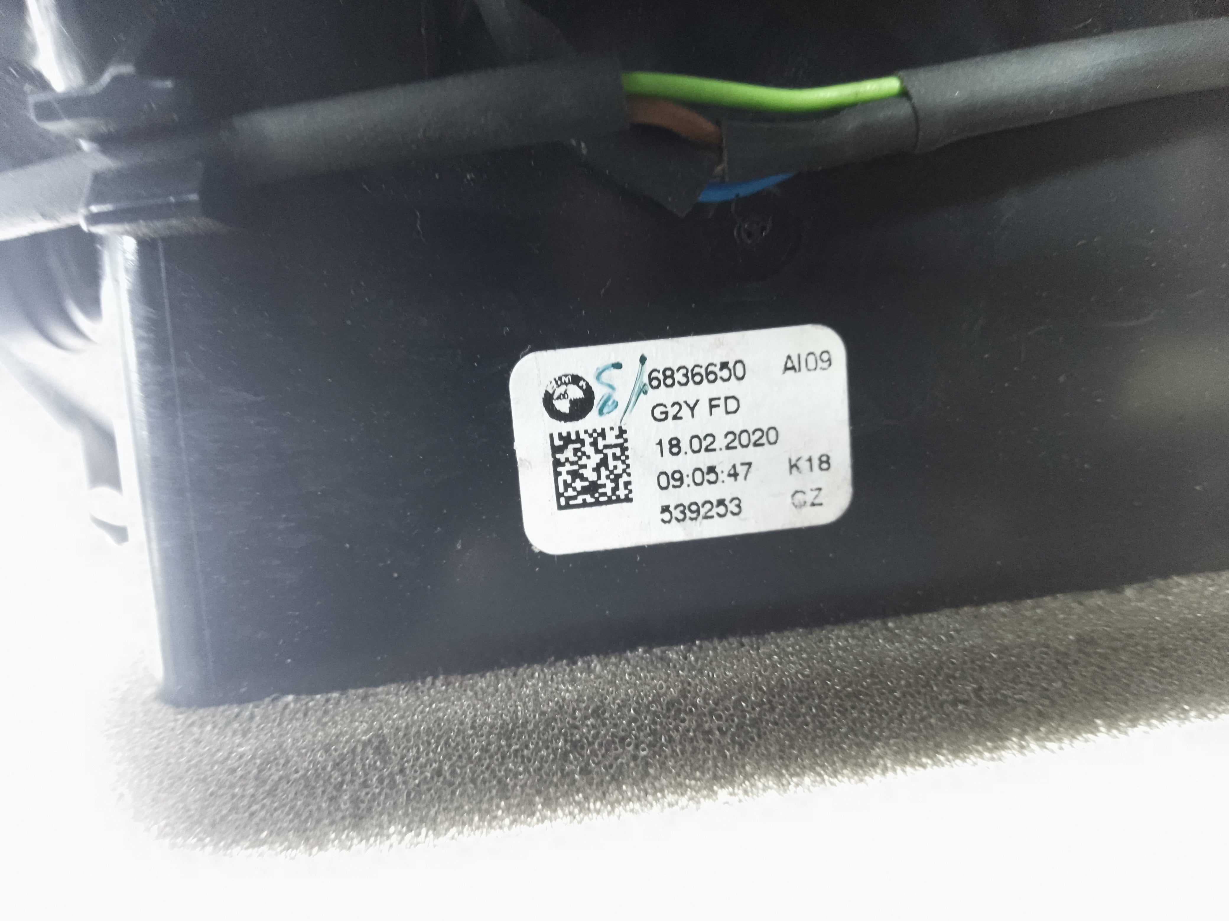 BMW 3 Series Rear Air Vents AC Heater Climate Control Panel (9493012-03) (6806816)