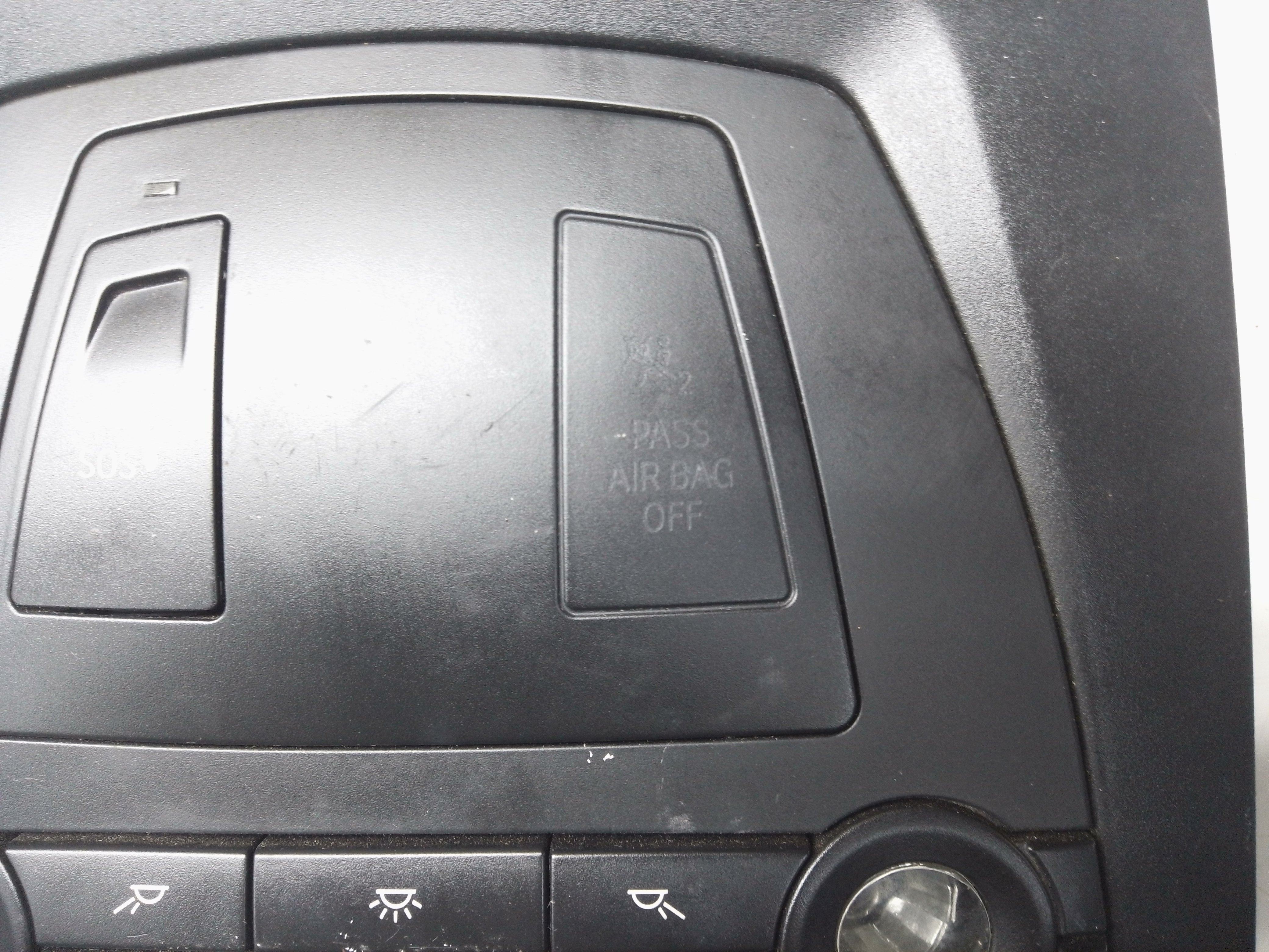 BMW X3 F25 Roof Switch Front Interior Light Lamp Panel Headliner Black (6802163)