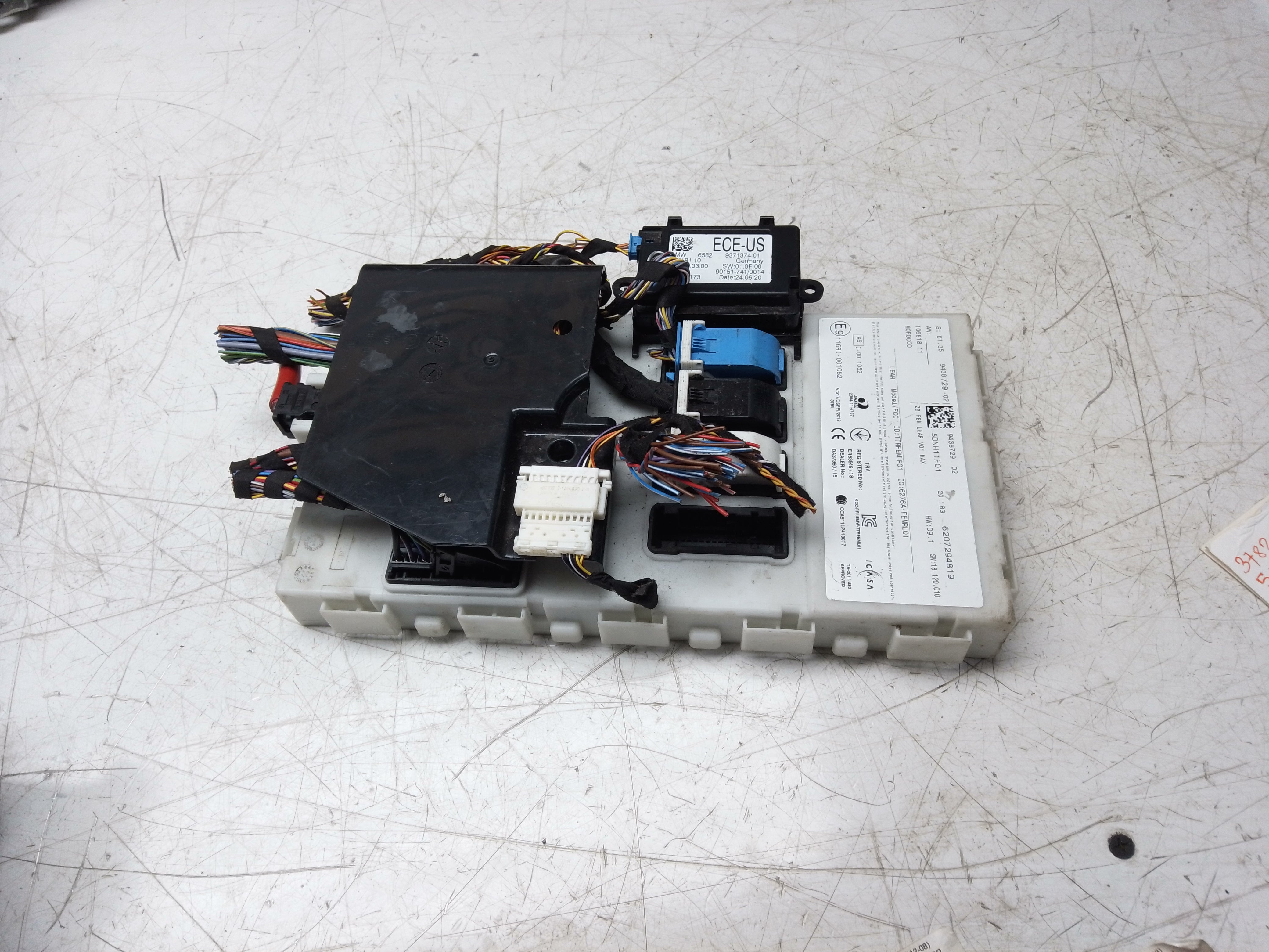 BMW 1 Series F20 2011–15 BCM & iDrive Knob Touch Control Module (9438729)(9371374)
