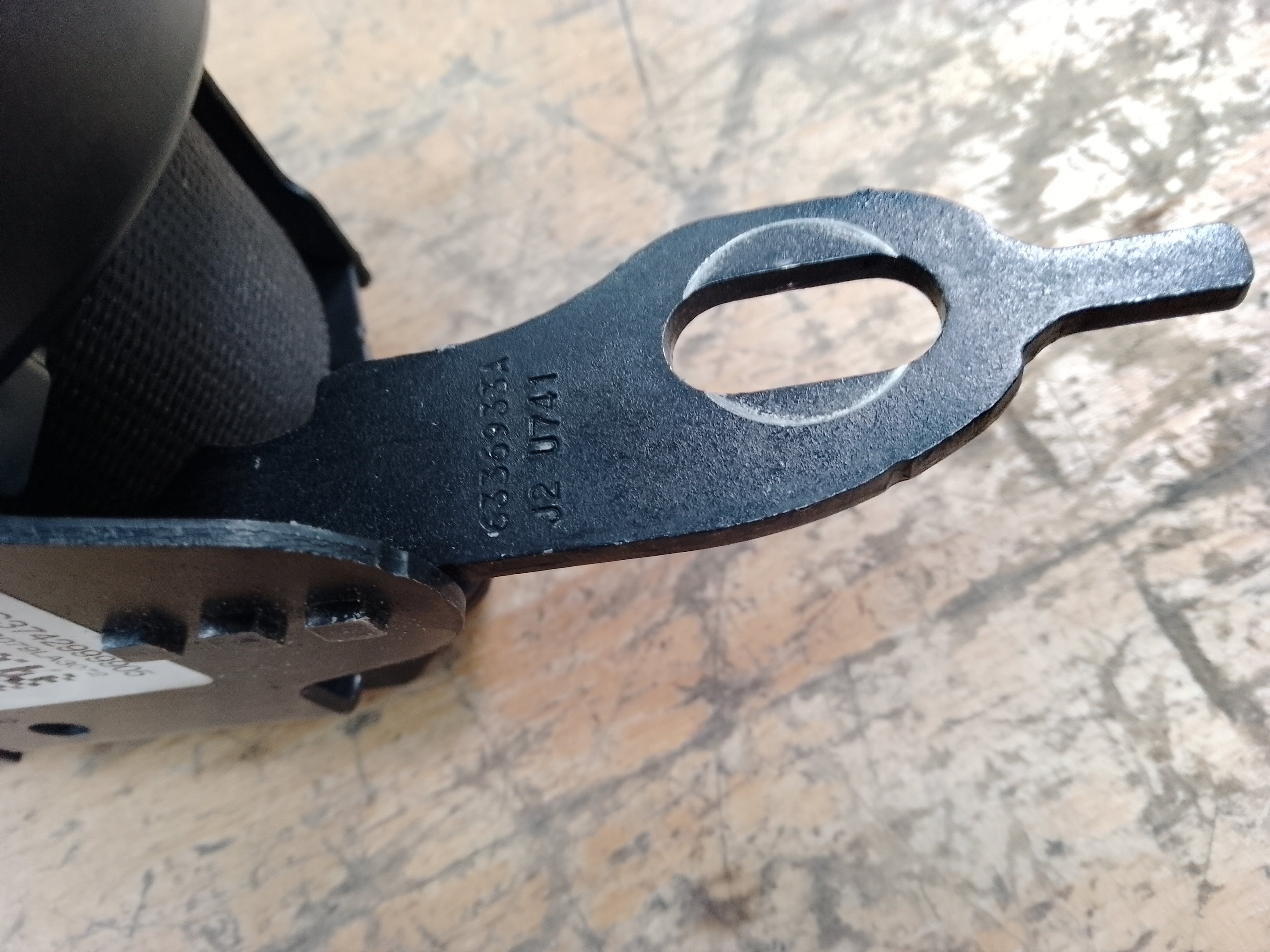 BMW 5 Series G30 2019 Drivers or Passenger Side Rear Seat Belt (639708700C)