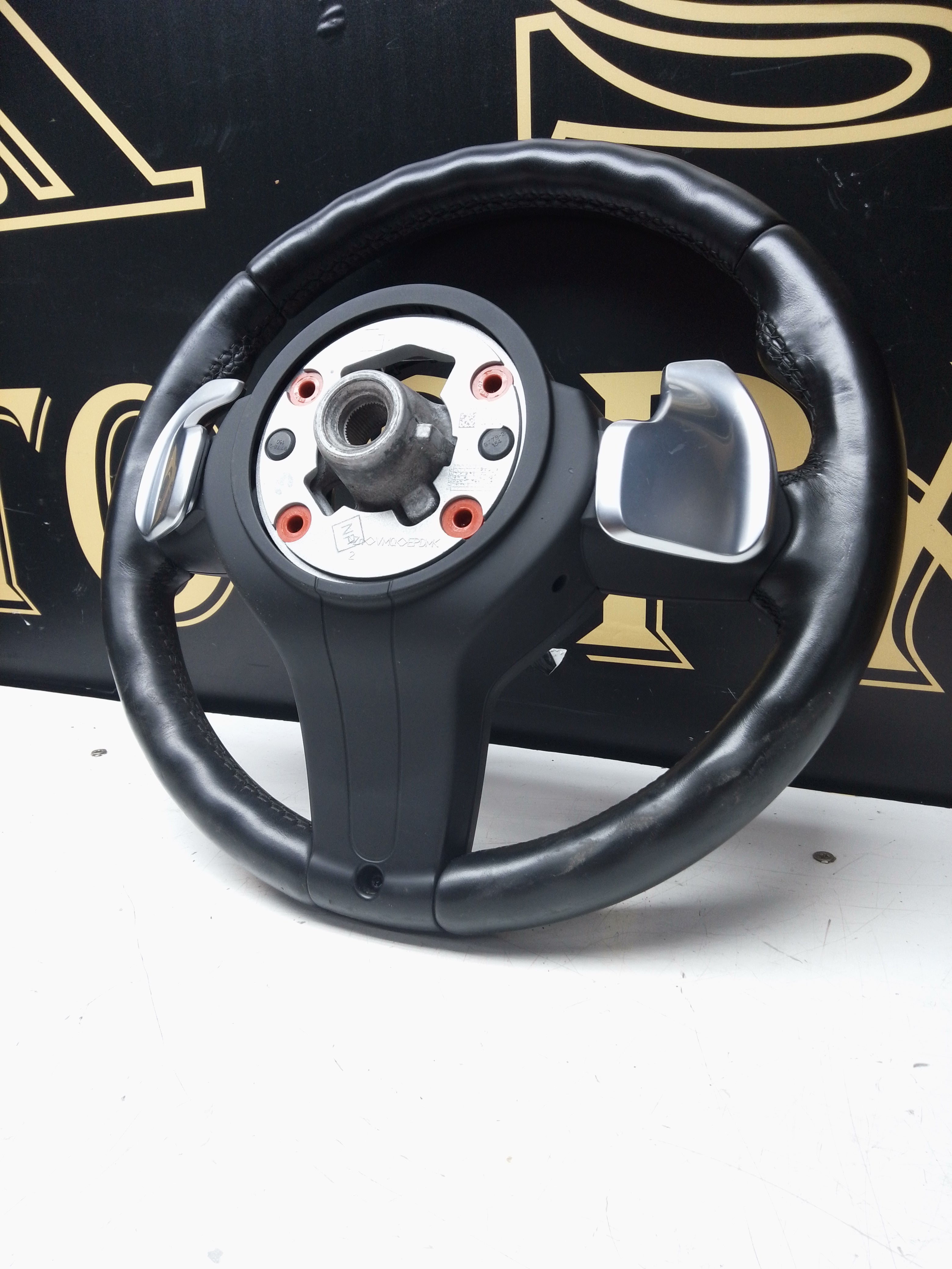 BMW F80 M3/F82/F83/M4/F87/M2 M Sport Heated Leather Steering Wheel – 2014–2021